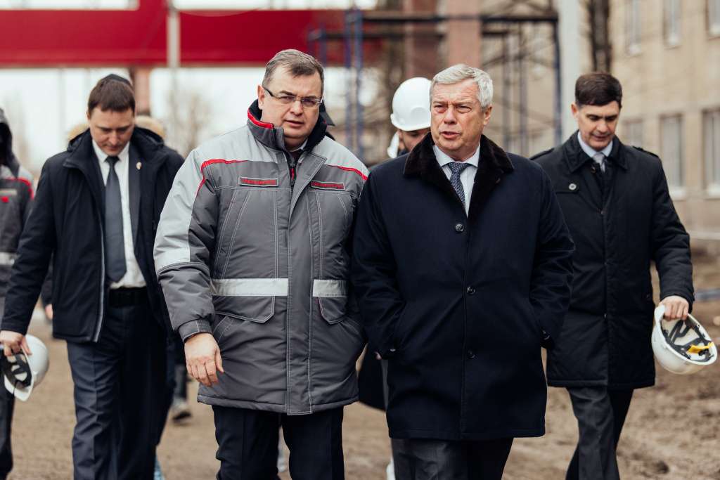 Василий Голубев дал высокую оценку ходу строительства Василий Голубев дал высокую оценку ходу строительства